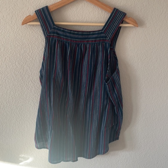 Universal Thread Women's Tank Top Size Large Cotton Lightweight Blue Red Purple - Picture 4 of 4